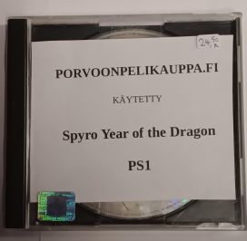 Spyro Year of the Dragon Loose PS1 Käytetty