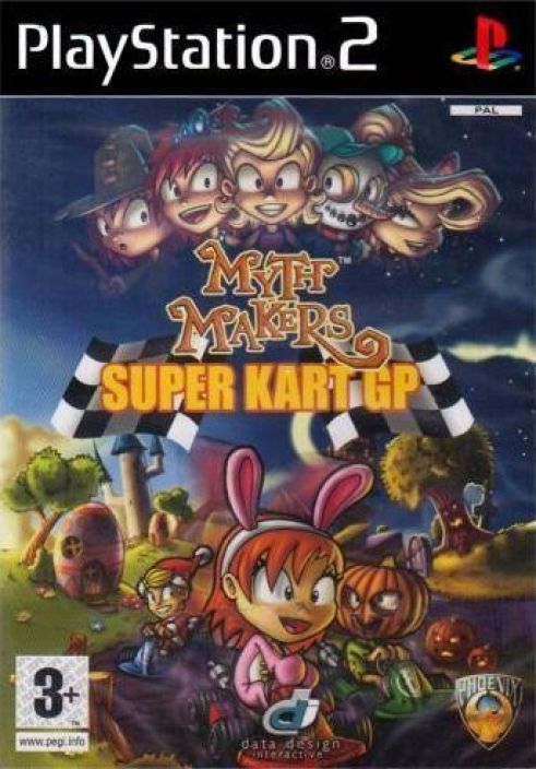 Myth makers: super kart GP kaytetty PS2