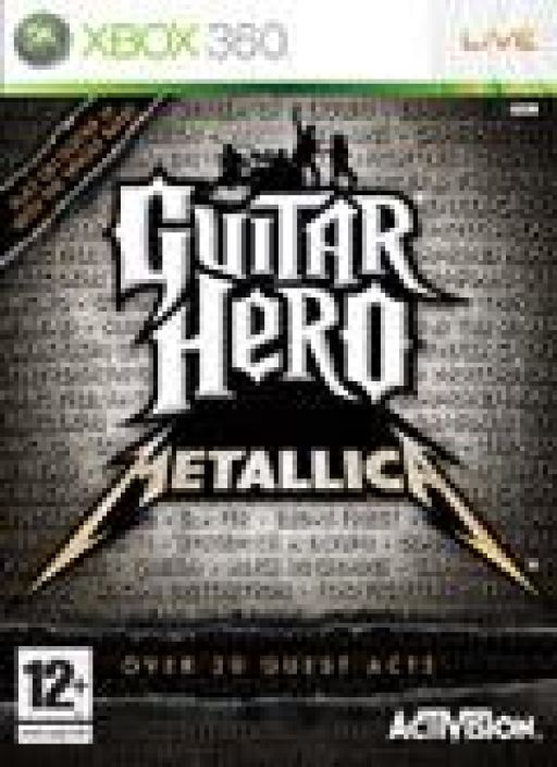 Guitar Hero Metallica Xbox 360 kaytetty Suomi&amp;ruotsi &amp; norja versio