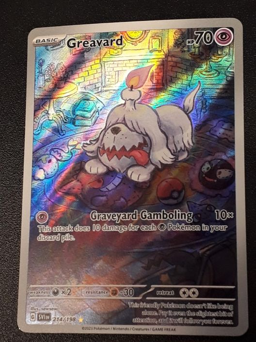 Greavard 214/198 Kunto: Excellent