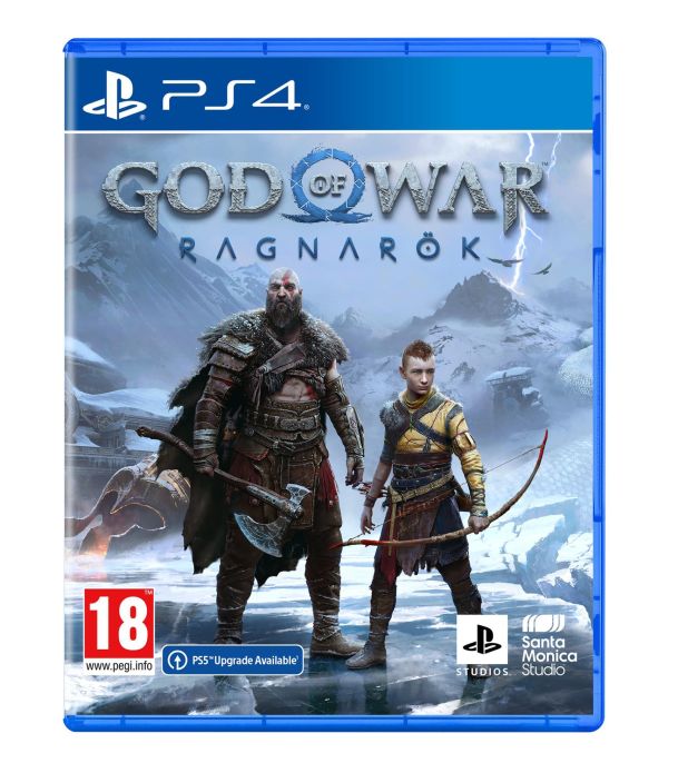 God of War Ragnarok PS4 Lahde Kratoksen ja Atreuksen kanssa myyttiselle matkalle etsimaan vastauksia ja liittolaisia ennen