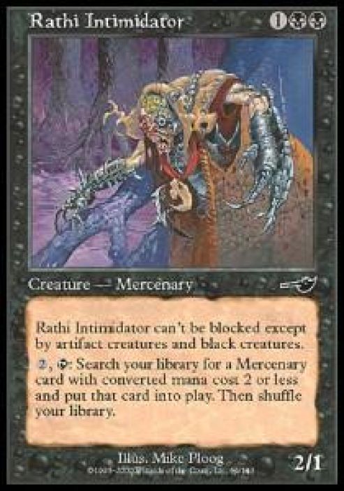 Rathi Intimidator Kunto: Near Mint