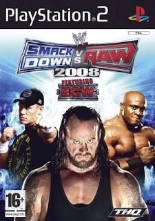 Smackdown vs raw 2008 käytetty PS2 