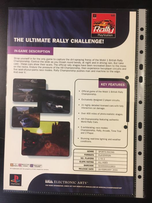 RALLY CHAMPIOSHIP EA