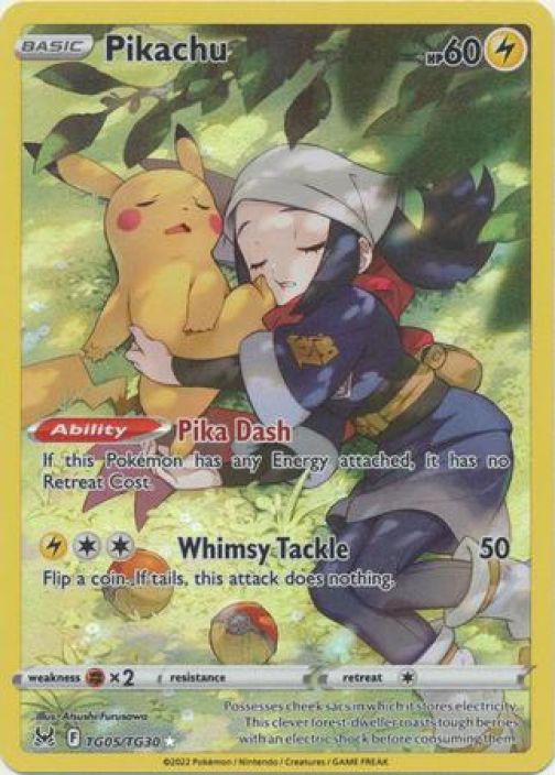 Pikachu TG05/TG30 Kunto: NM