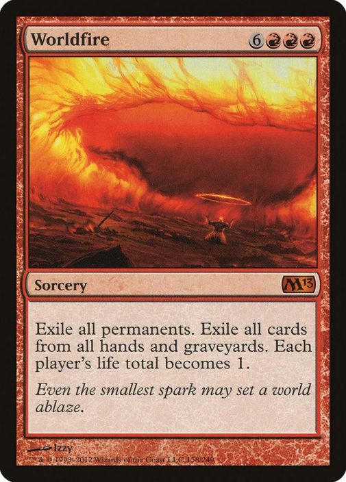 Worldfire Foil Kunto: Exellent