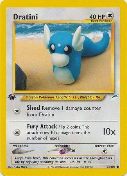 Dratini 63/105 Kunto: Played
