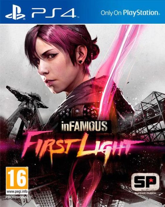inFAMOUS First Light kaytetty PS4