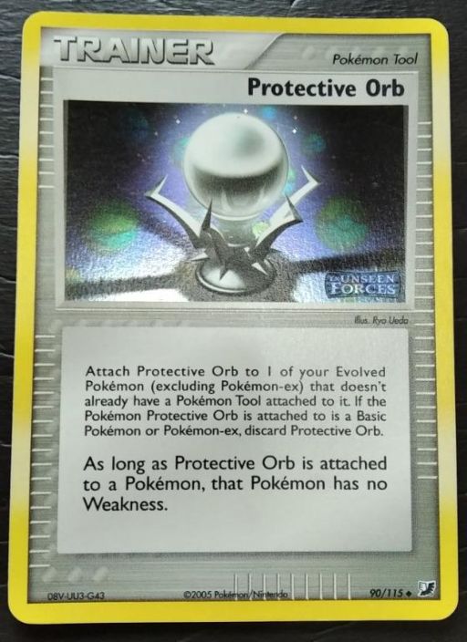 Protective Orb 90/115 Holo Stamped Kunto: Excellent