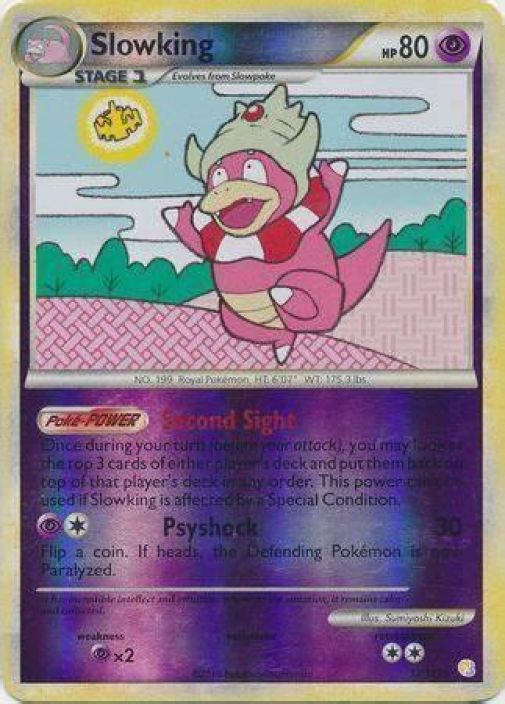 Slowking 12/123 Reverse Holo Kunto: Light Played 