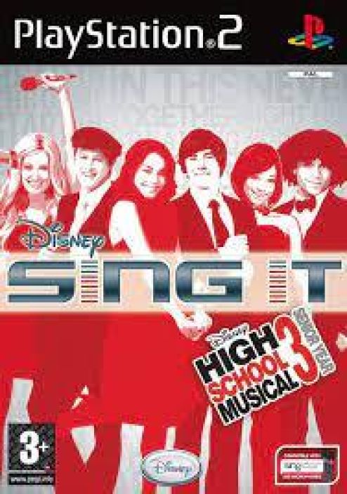 Disney Sing It: High school musical 3: Senior Year kaytetty PS2