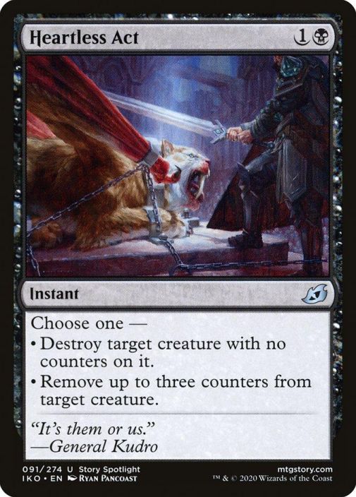 Heartless Act 091/274U NM Kunto NM