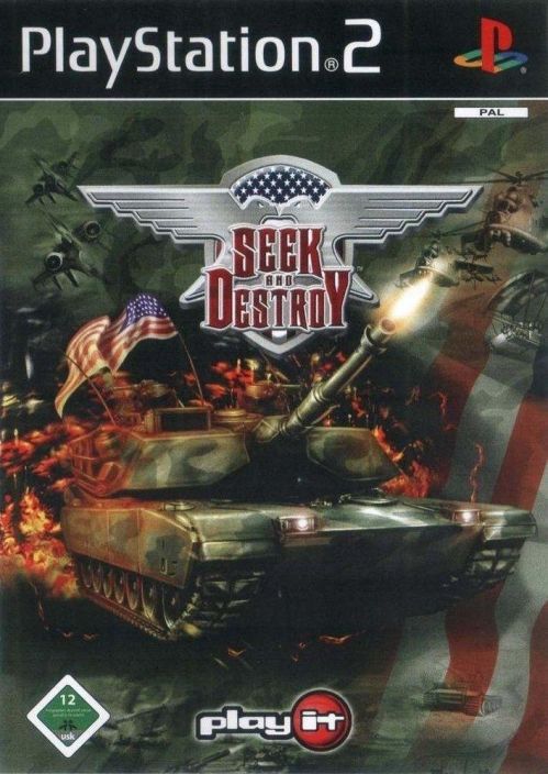 Seek and destroy kaytetty PS2