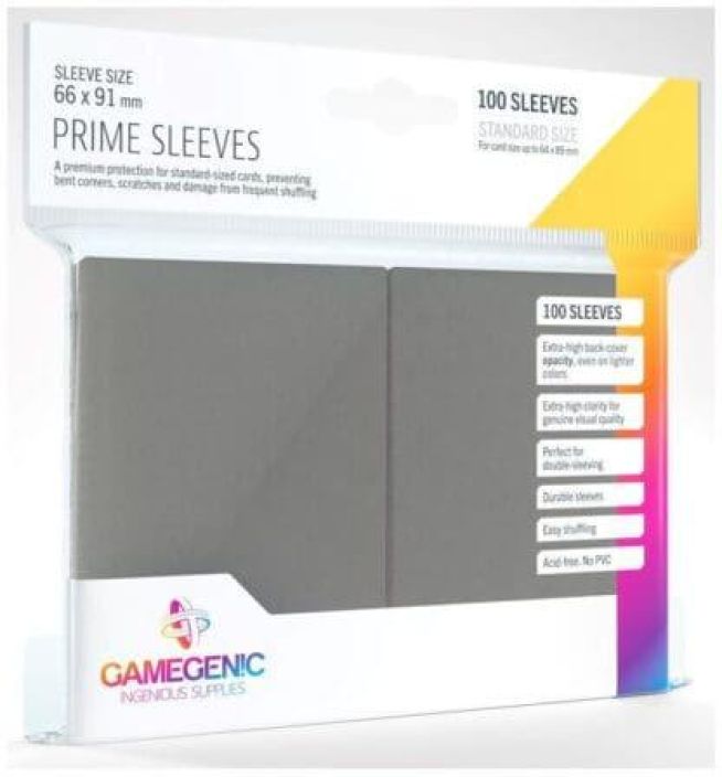 Matte prime sleeves 100 kpl Gamegenic