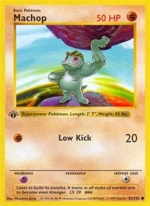 Machop 52/102 Kunto: NM