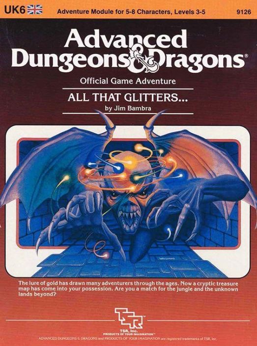 Advanced Dungeons &amp; Dragons Official Game Adventure - All That Glitters...