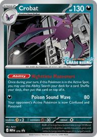 Crobat 076 Promo Stamped NM
