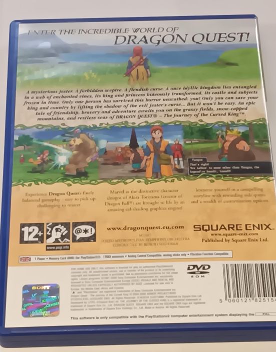 Dragon Quest The Journey of the Cursed King (Dragon Quest VIII) Mukana Manuaali