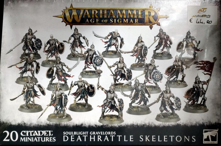 Age of Sigmar Soulblight gravelords Deathbattle skeletons