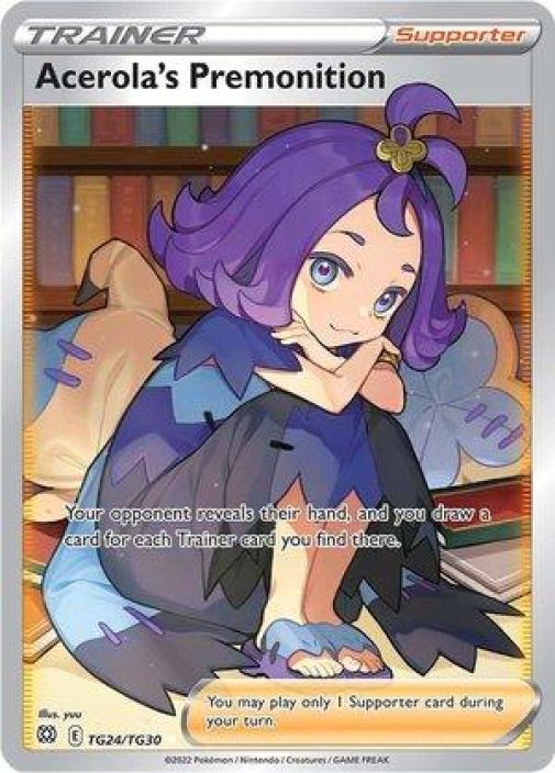 Acerola's Premonition TG24/TG30 Kunto: NM