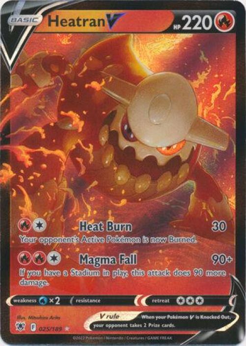 Heatran V 025/189 Kunto: Near Mint (NM)