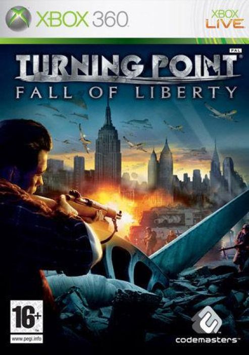 Turning Point: Fall of Liberty kaytetty XBOX 360