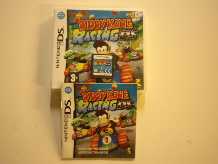 Diddy Kong Racing kaytetty DS manuaali se/no