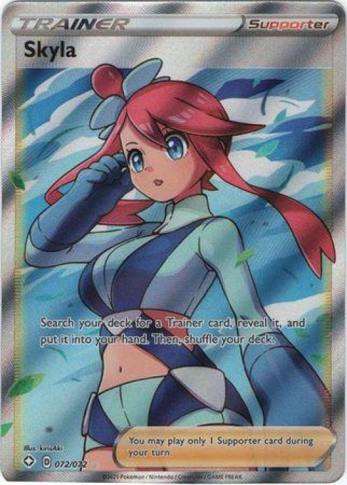 Skyla 072/072 Full Art Kunto: NM