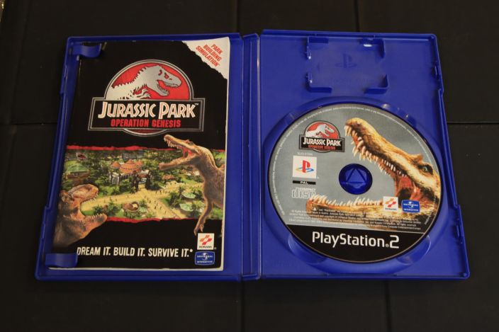 Jurassic Park Operation Genesis kaytetty PS2