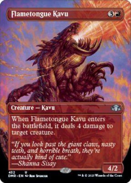 Flametongue Kavu Kunto NM