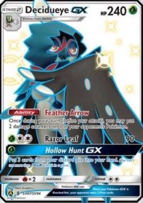 Decidueye GX SV47/SV94 Kunto: Near Mint
