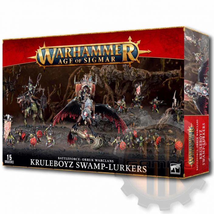 Warhammer Age of Sigmar Battleforce Orruk Warclans Kruleboyz Swamp-Lurkers
