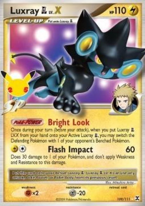 Luxray 109/111 kunto near mint