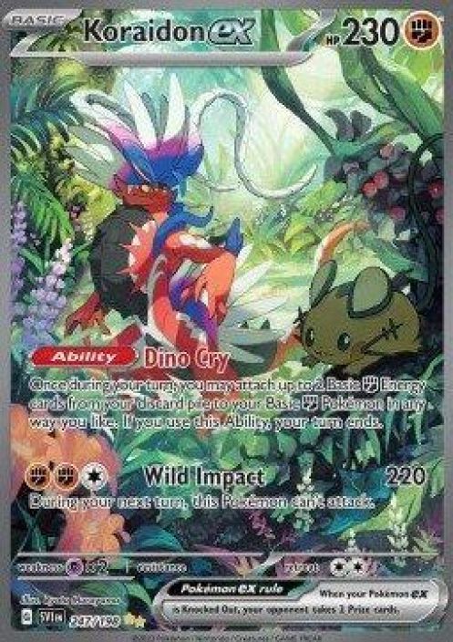 Koraidon ex 247/198 Kunto: Good
