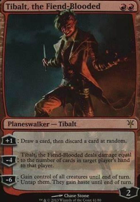 Tibalt, the Fiend-Blooded Foil Kunto: NM