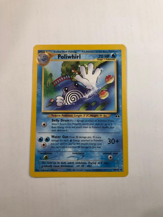 Poliwhirl 44/75 Kunto: Excellent
