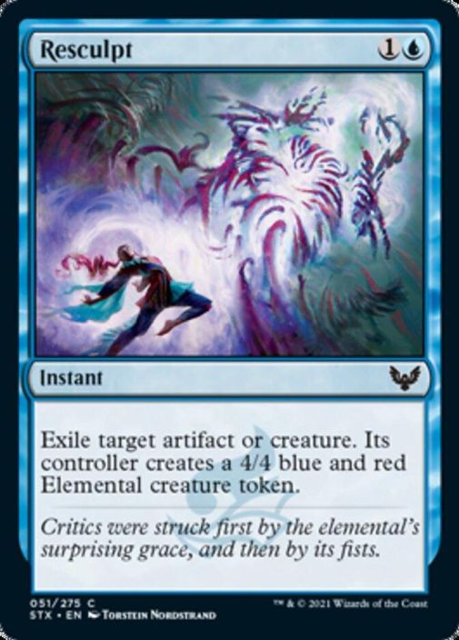 Resculpt 051/275C NM Kunto NM
