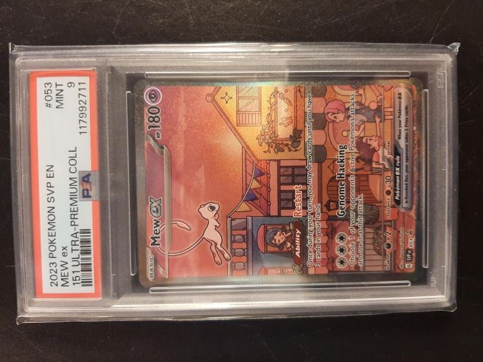 Mew EX 053 PSA9