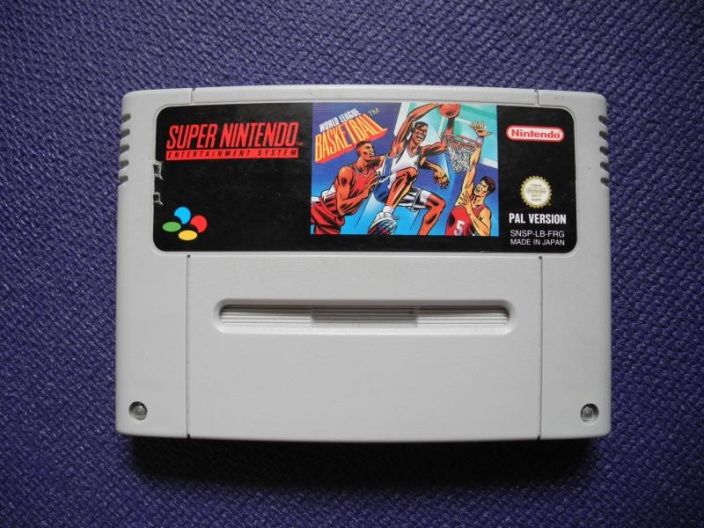 World League Basketball SNES Loose