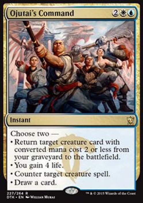 Ojutai's Command Kunto: Near Mint