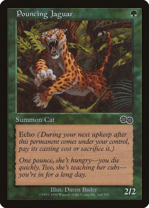 Douncing Jaguar Kunto: Near Mint