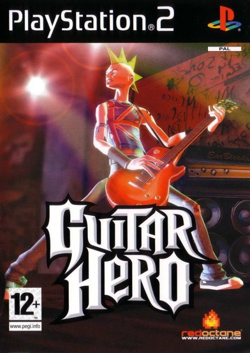 Guitar Hero kaytetty PS2