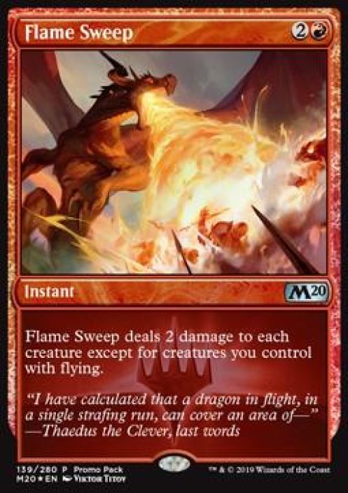 Flame Sweep Kunto: Near Mint
