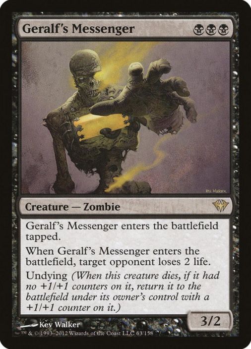 Geralf´s Messenger Kunto: NM