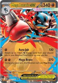 Mega Lucario ex 077/132 NM