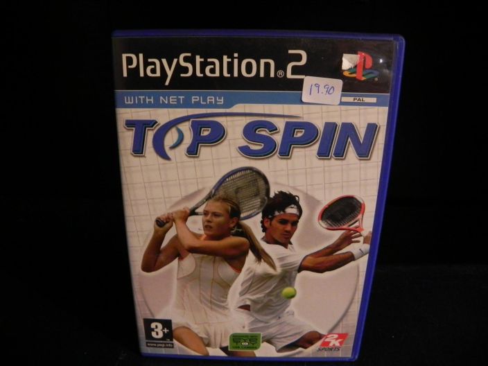 Top spin kaytetty PS2