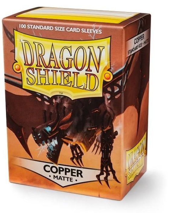 Dragon Shield Sleeves Copper matte 100