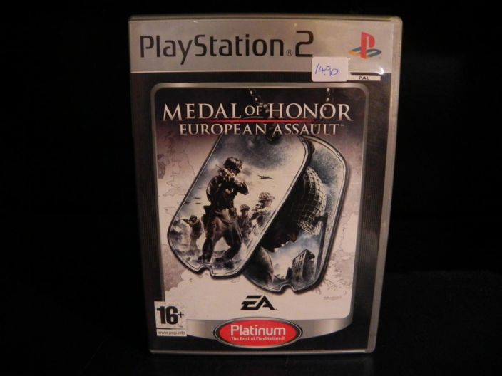 Medal of honor european assault kaytetty PS2