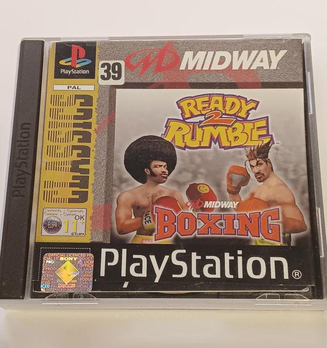 Ready 2 Rumble Boxing kaytetty PS1 Ei alkuperaisessa kotelossa, manuaali loytyy