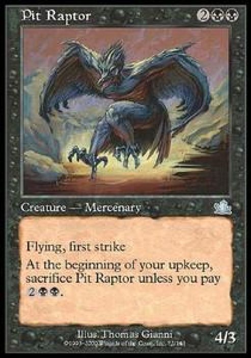 Pit Raptor Kunto: Near Mint